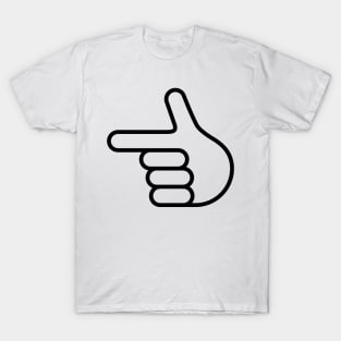 Finger Pointing Sign T-Shirt